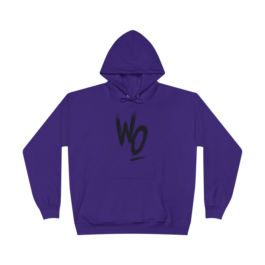 WO Brushstroke Hoodie — Minimal Graphic Pullover