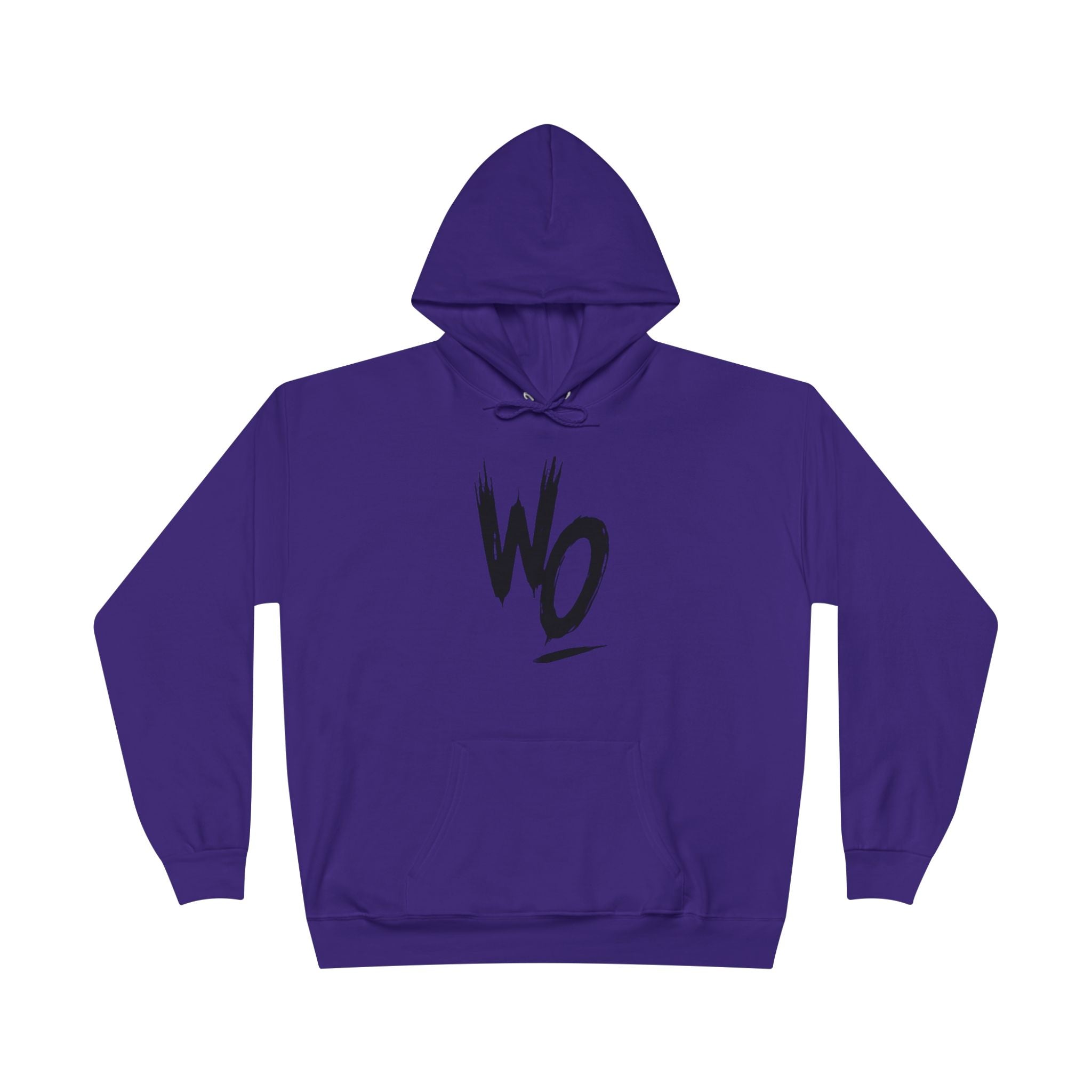 WO Brushstroke Hoodie — Minimal Graphic Pullover