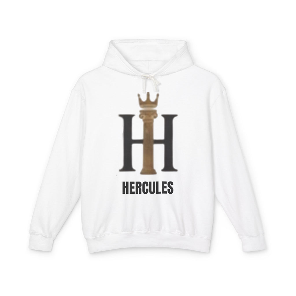 Hercules Crown Logo Hoodie — Lightweight Athletic Pullover