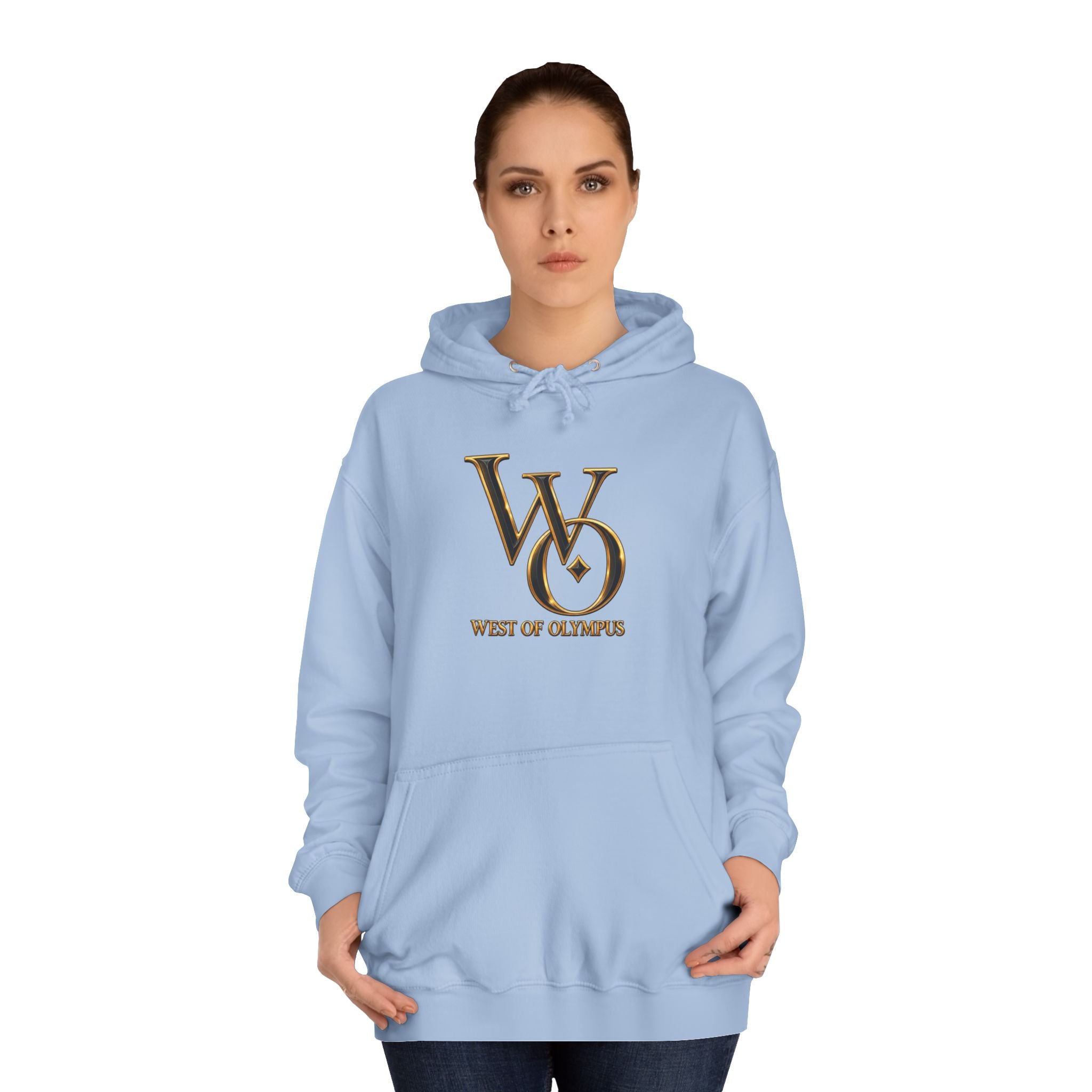 ABB West of Olympus Logo Hoodie — Classic College Pullover