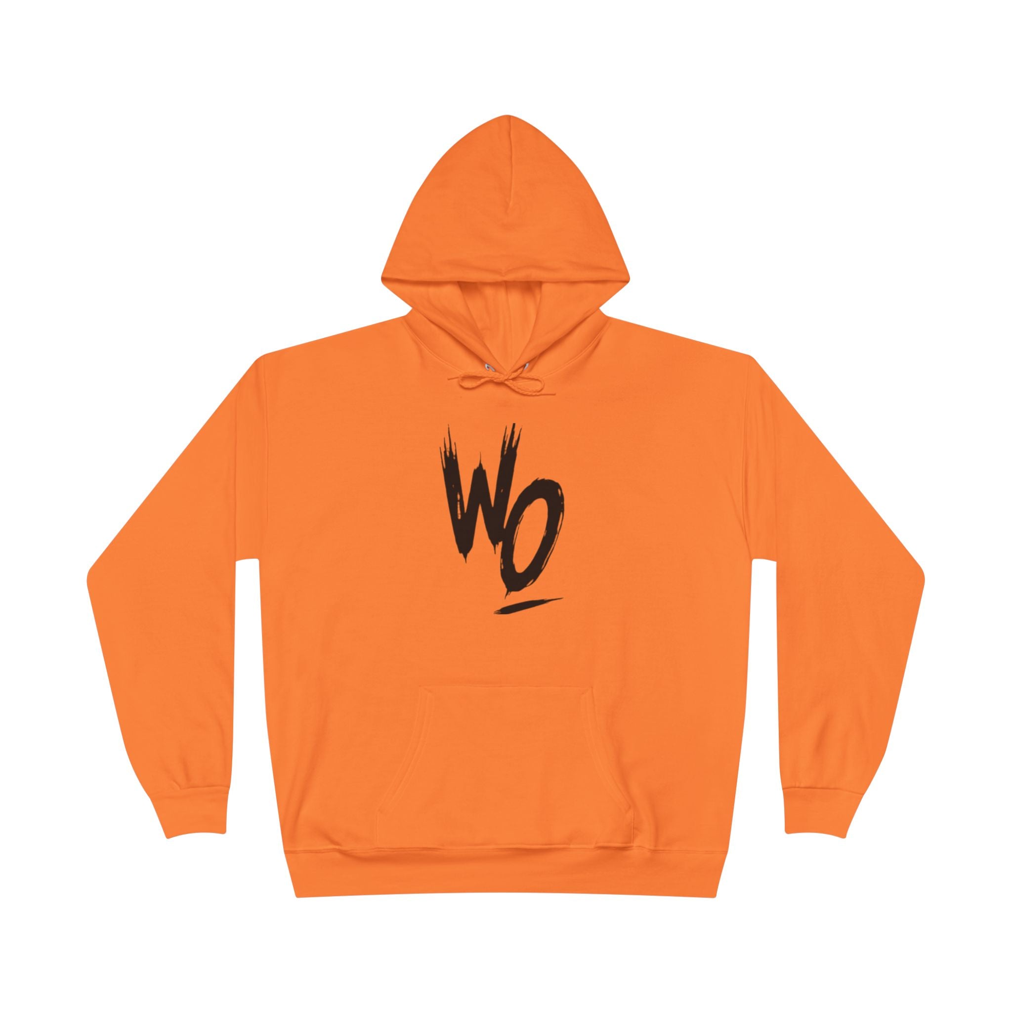 WO Brushstroke Hoodie — Minimal Graphic Pullover