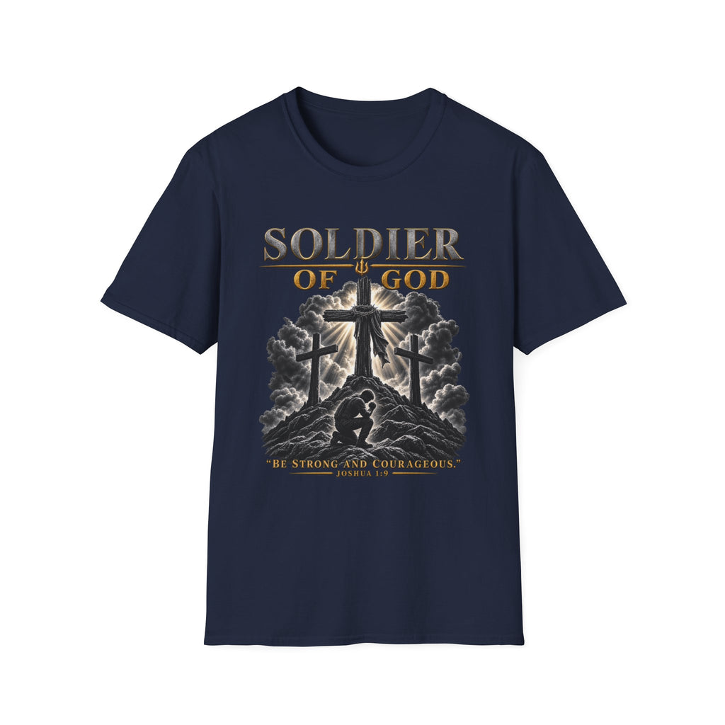 Soldier of God T-Shirt — Christian Cross Faith Tee