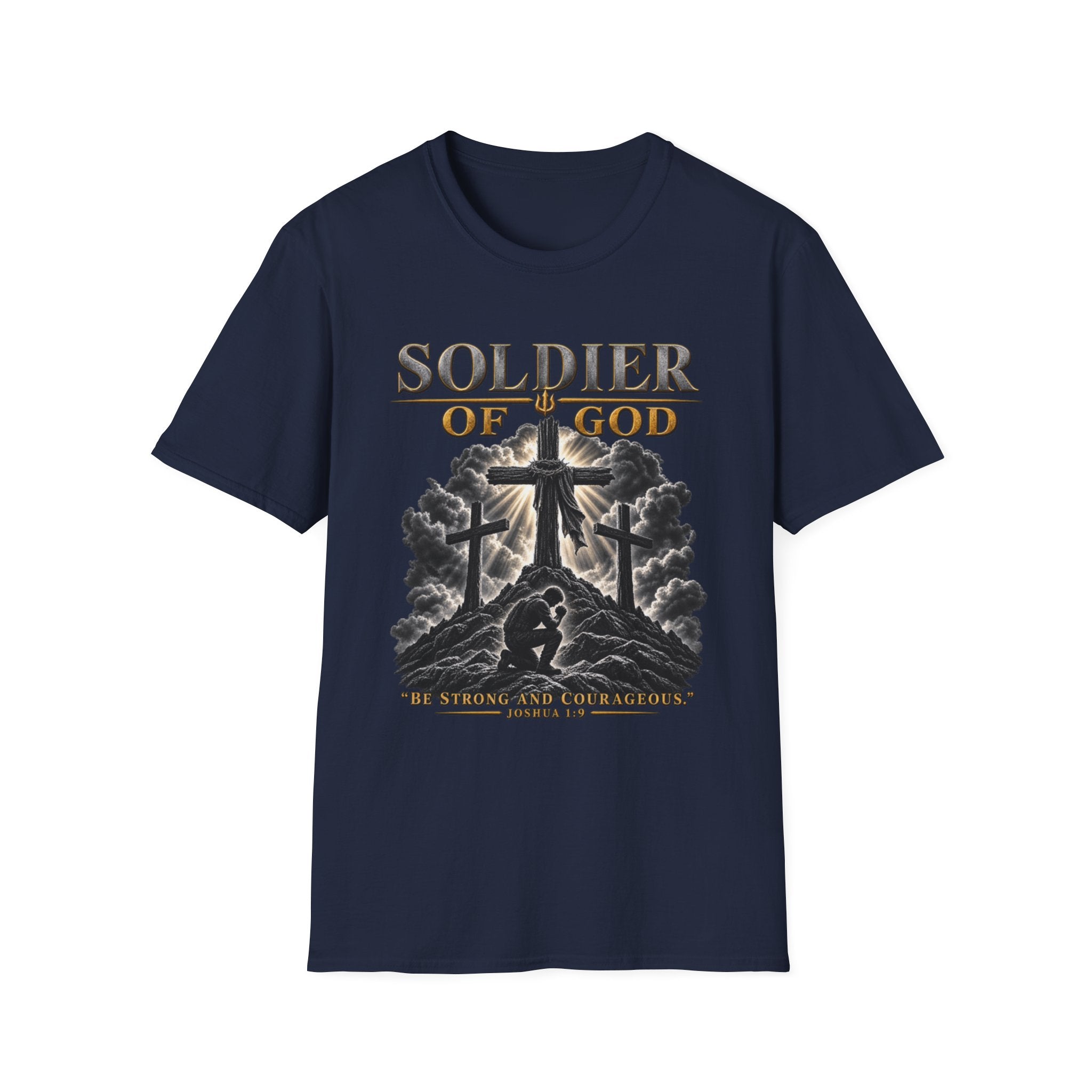 Soldier of God T-Shirt — Christian Cross Faith Tee