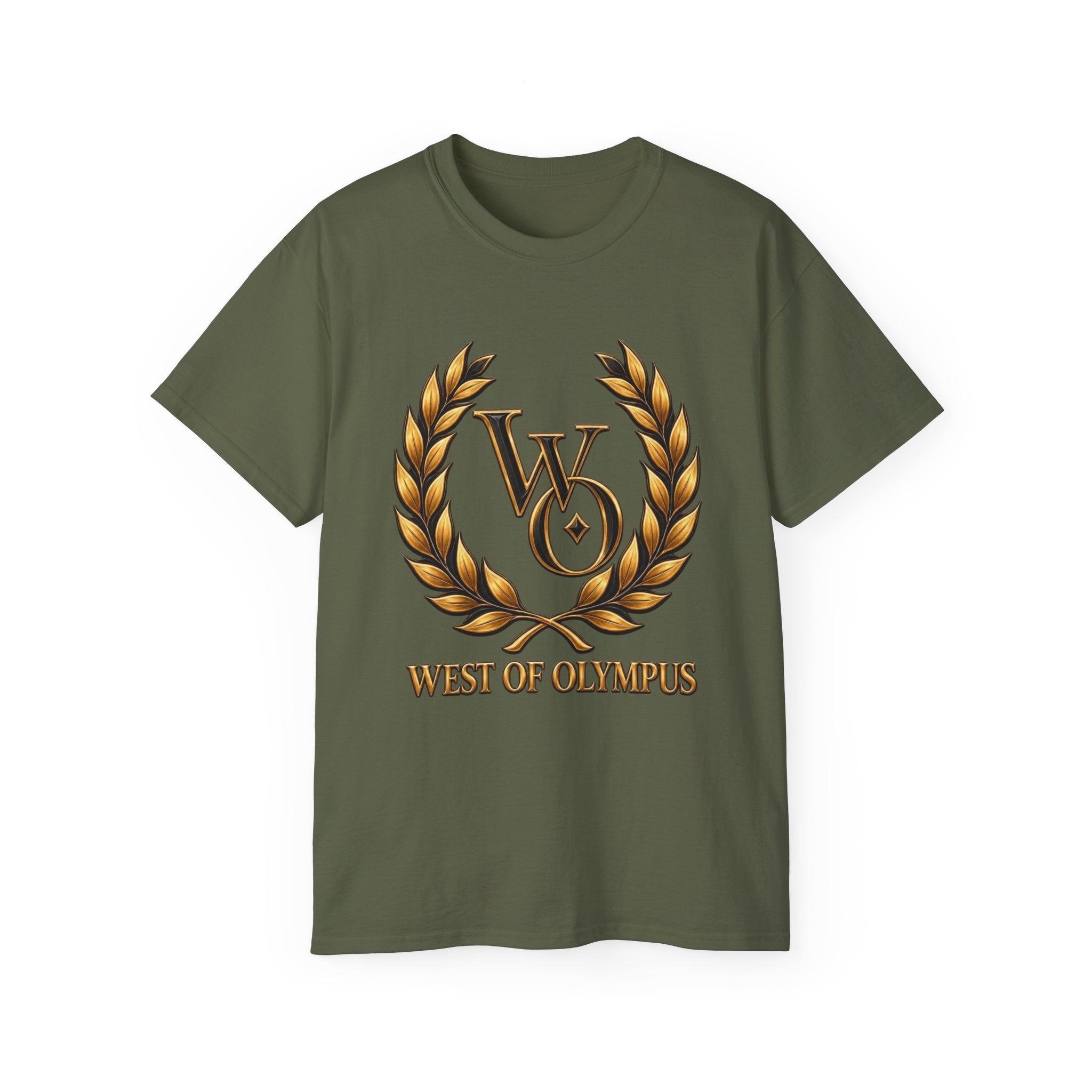 AB West of Olympus Tee — Laurel Wreath Logo T‑Shirt