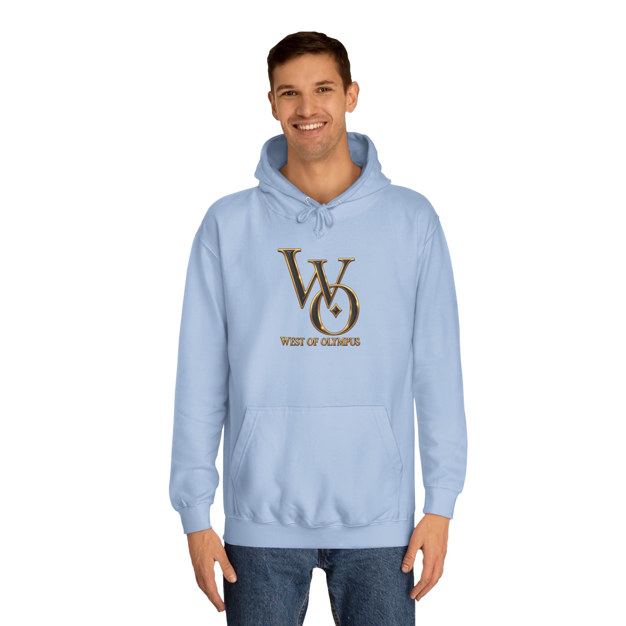 ABB West of Olympus Logo Hoodie — Classic College Pullover