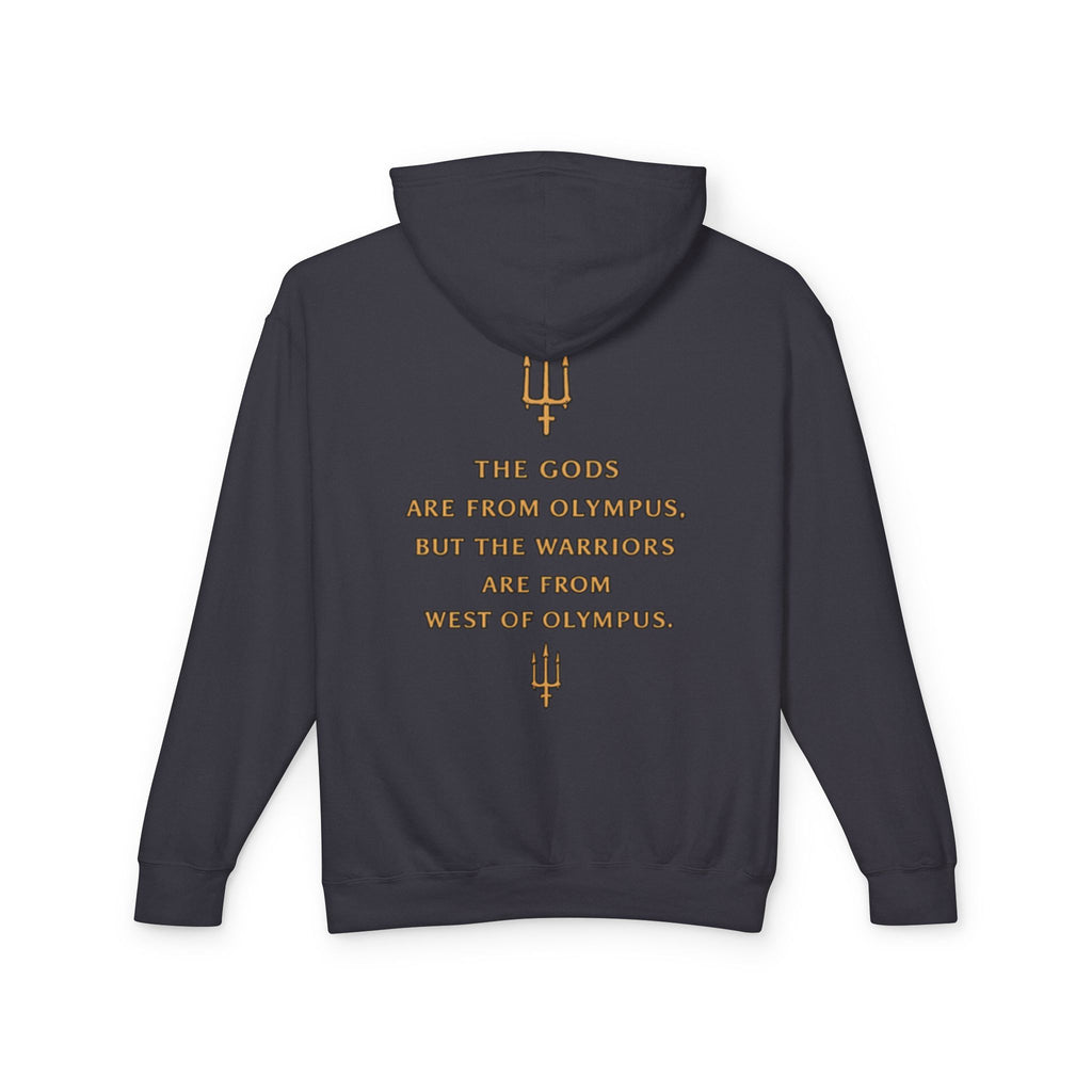 Hercules Hoodie — Mythic Crown & Trident Athletic Pullover