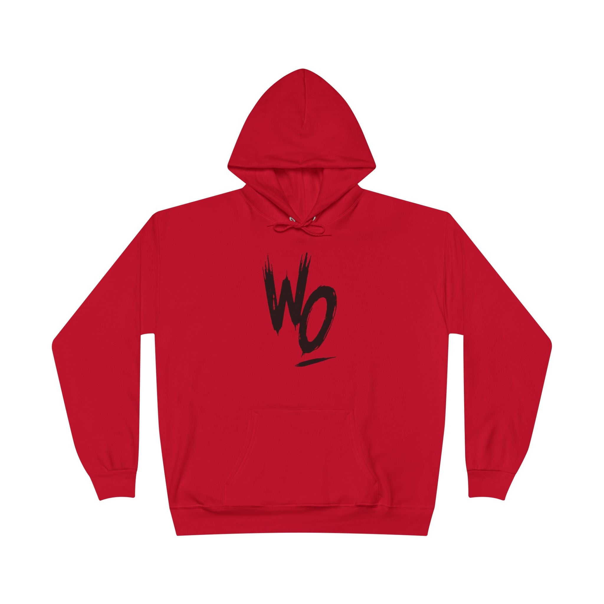 WO Brushstroke Hoodie — Minimal Graphic Pullover