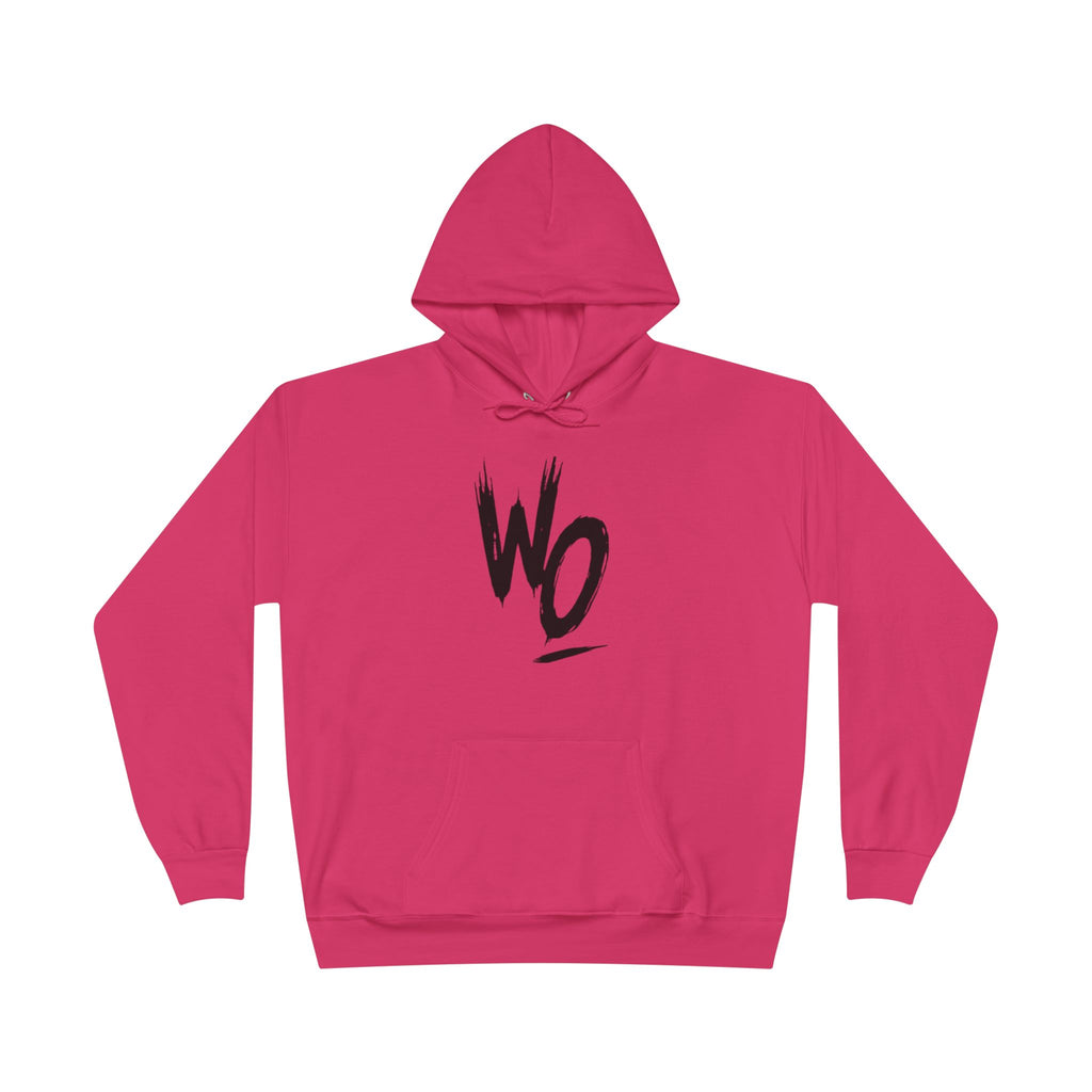 WO Brushstroke Hoodie — Minimal Graphic Pullover