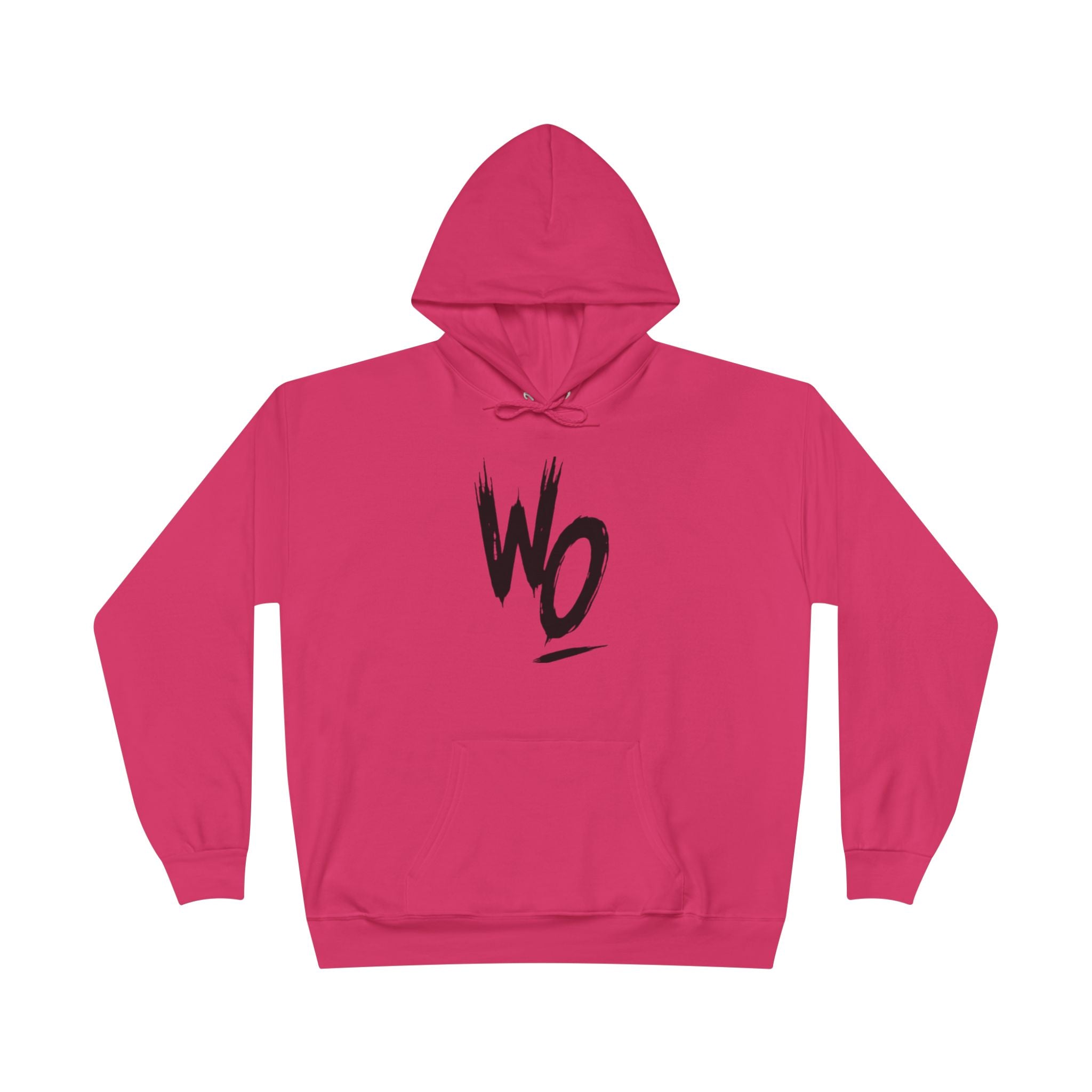 WO Brushstroke Hoodie — Minimal Graphic Pullover