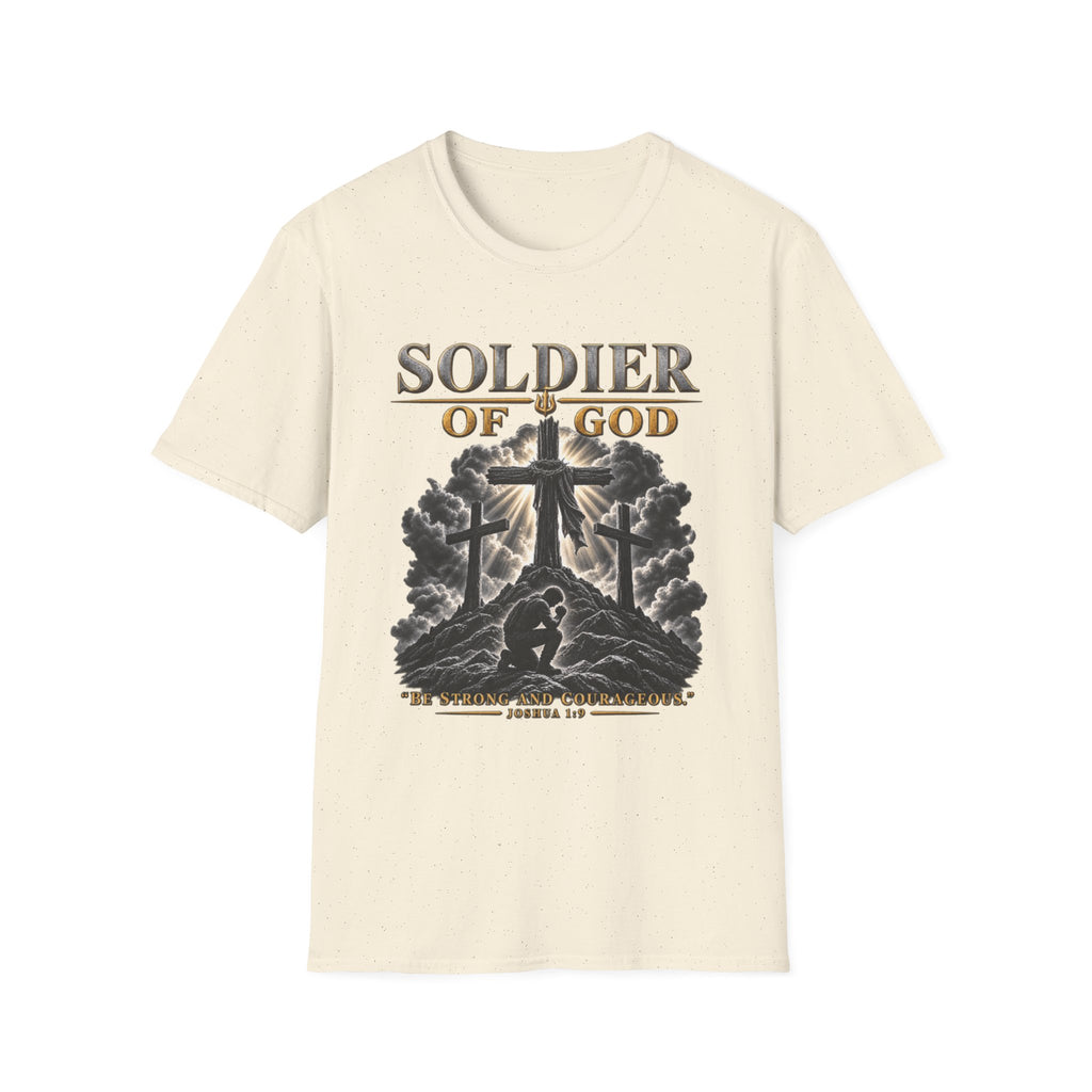 Soldier of God T-Shirt — Christian Cross Faith Tee