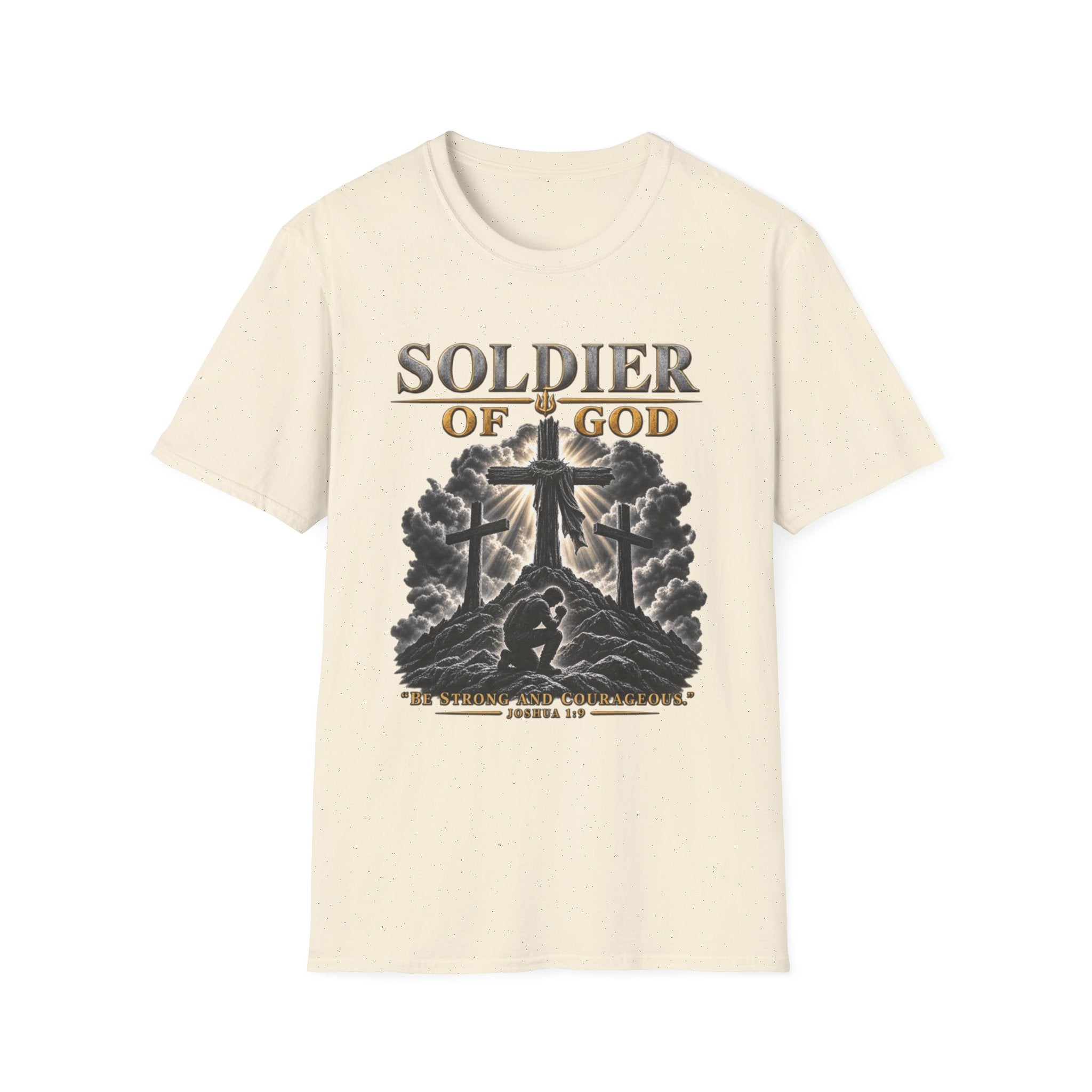Soldier of God T-Shirt — Christian Cross Faith Tee