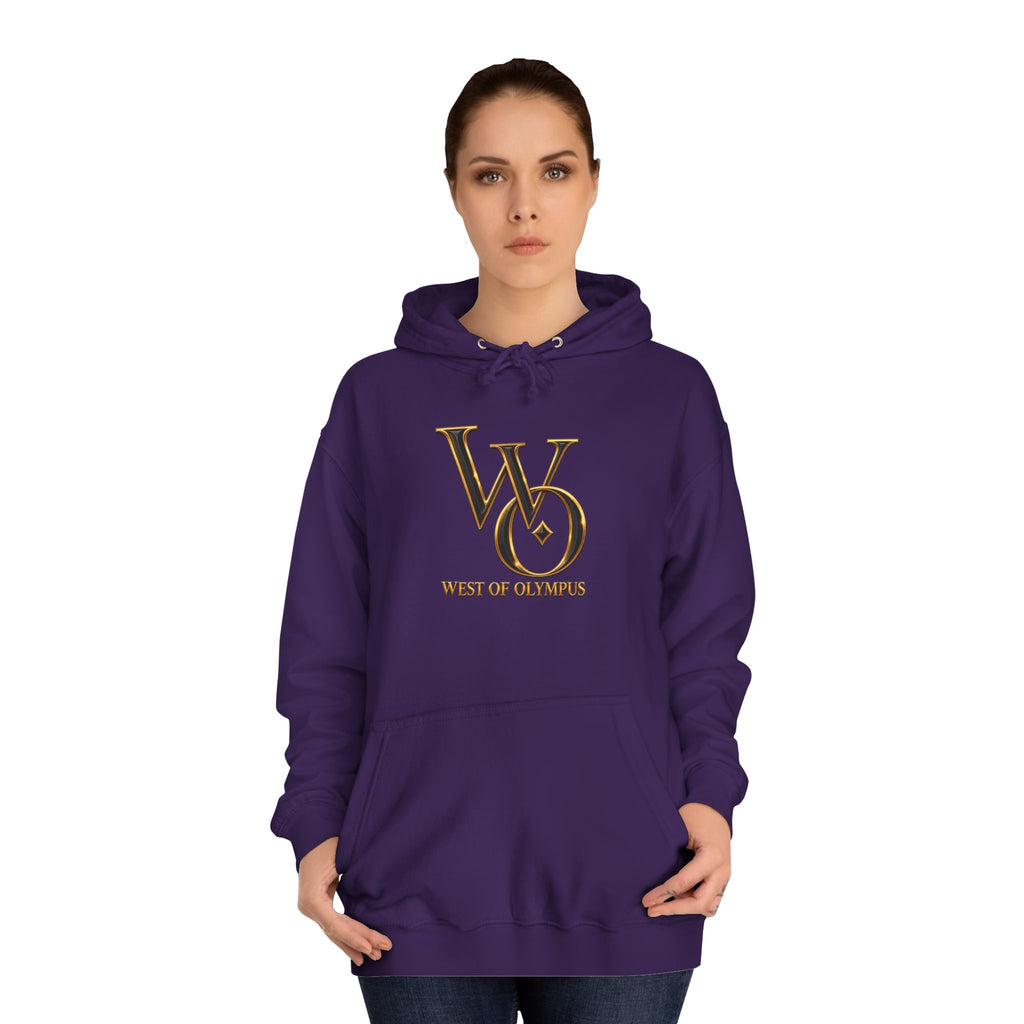 ABB West of Olympus Logo Hoodie — Classic College Pullover