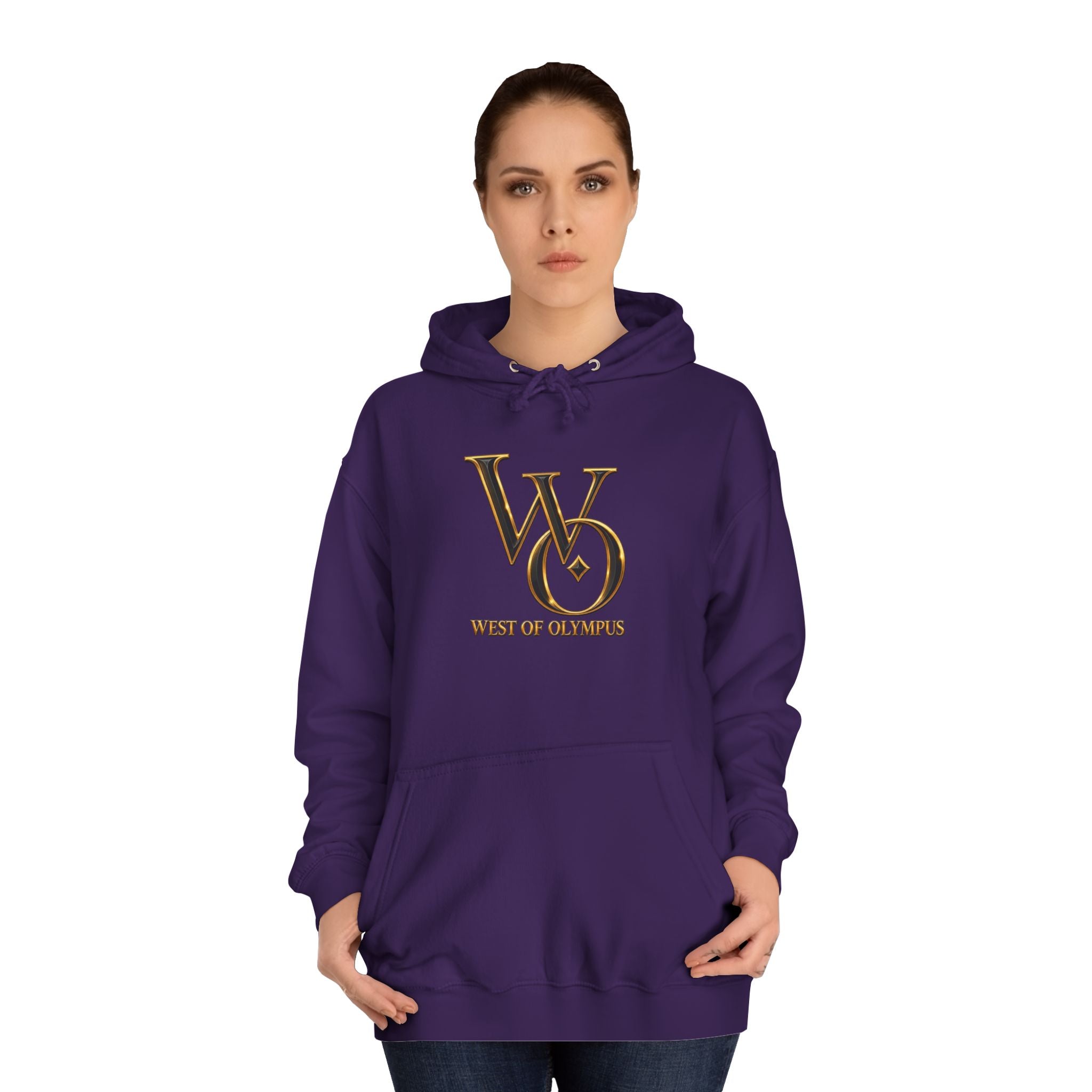 ABB West of Olympus Logo Hoodie — Classic College Pullover