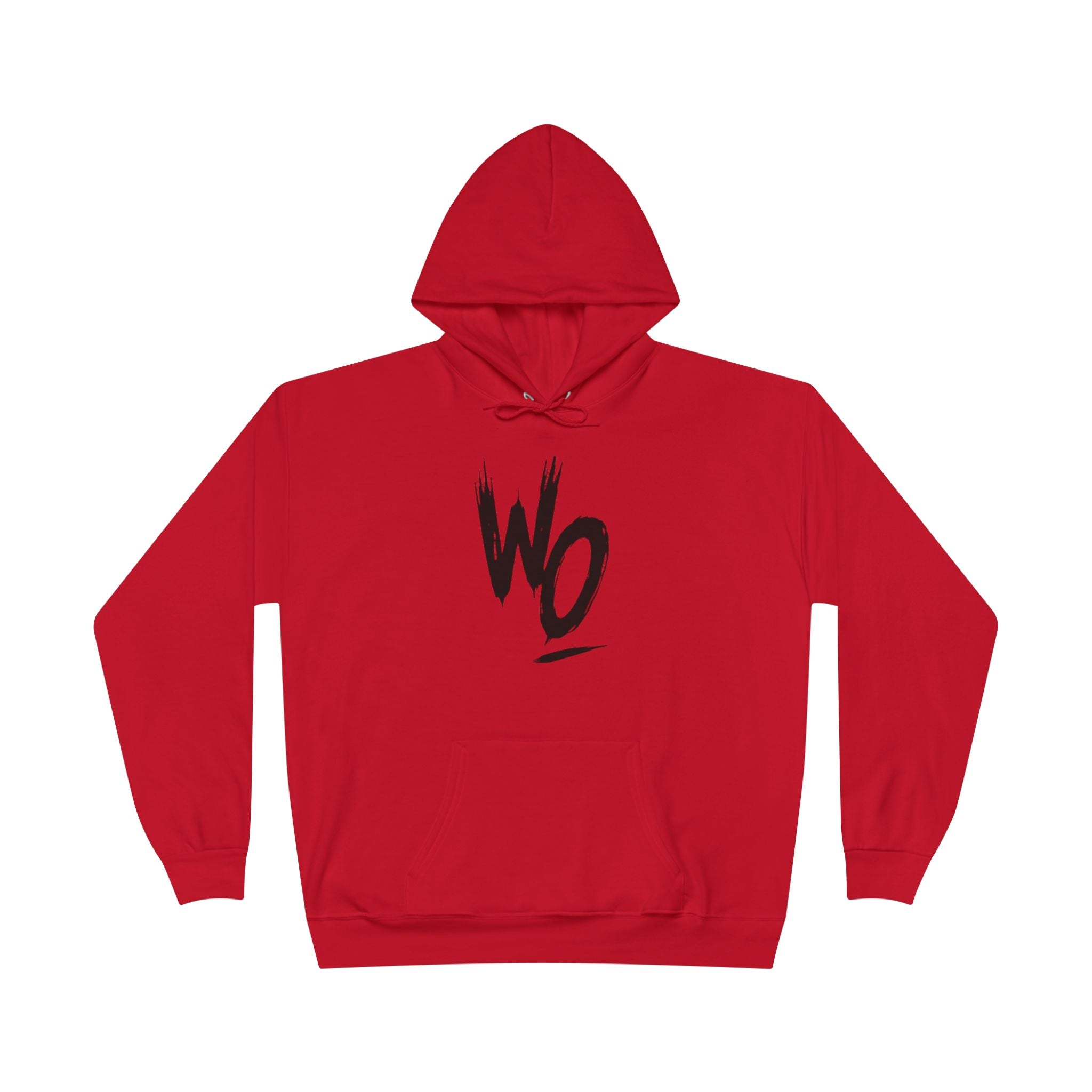 WO Brushstroke Hoodie — Minimal Graphic Pullover