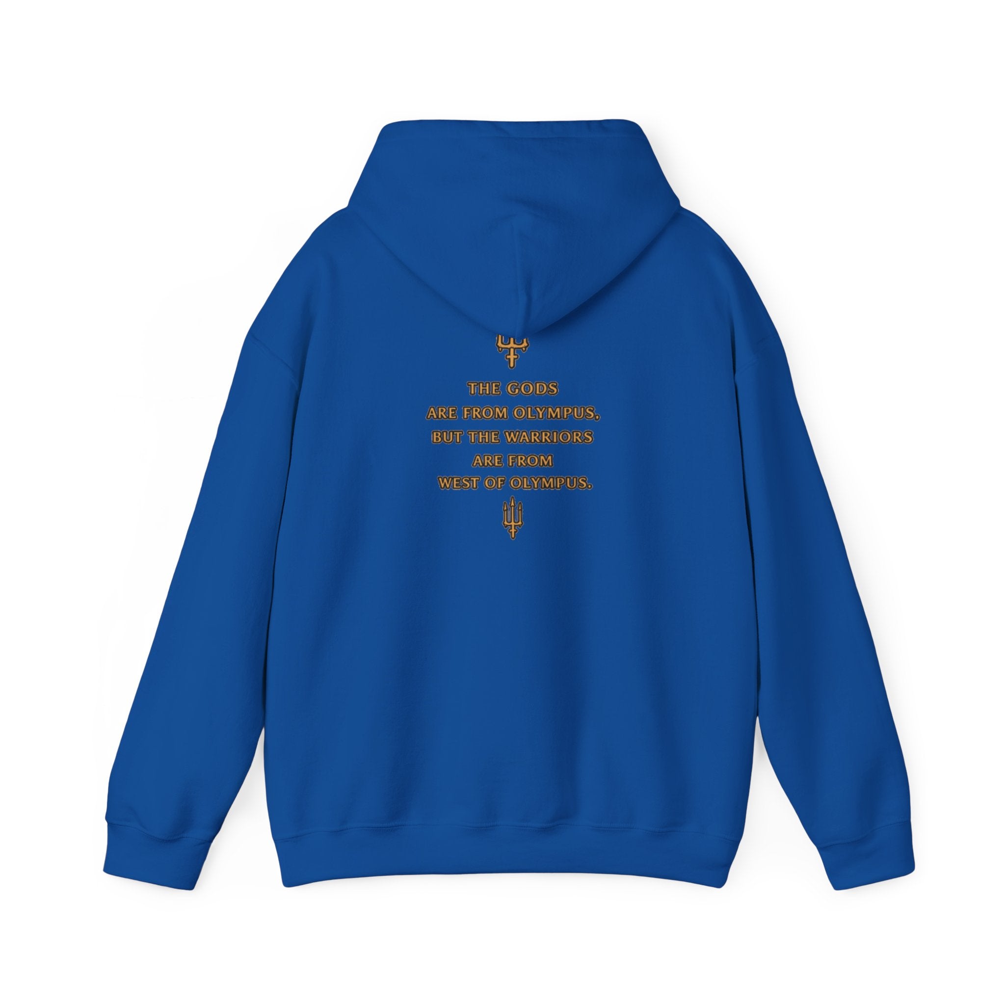 West of Olympus Hoodie — "Love and Violence" Mythic Graphic Sweatshirt