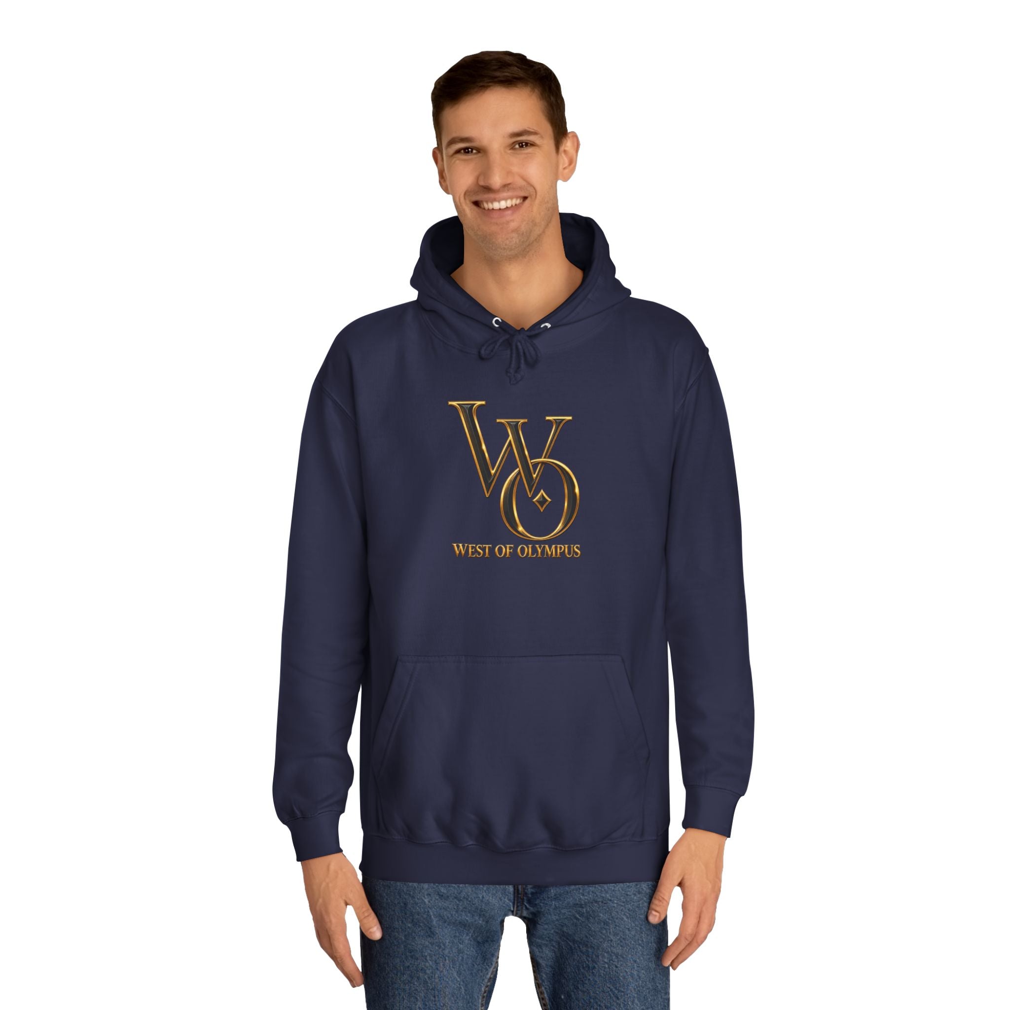 ABB West of Olympus Logo Hoodie — Classic College Pullover