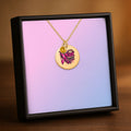Coin Necklace F Cancer